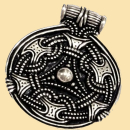 Wikinger-Amulett von Stora Ryk - versilbert